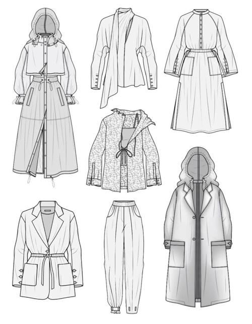 服裝款式圖