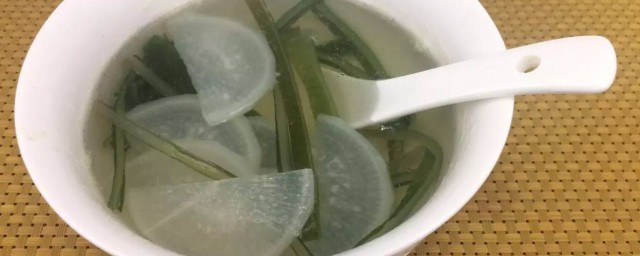 怎么做白蘿卜海帶湯好喝