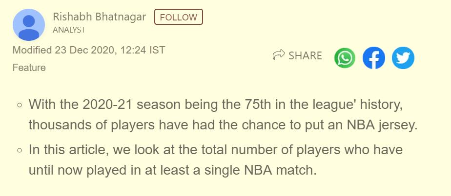 NBA75人（NBA至今75年，共有多少球員？又有多少人奪冠？美媒給出答案）
