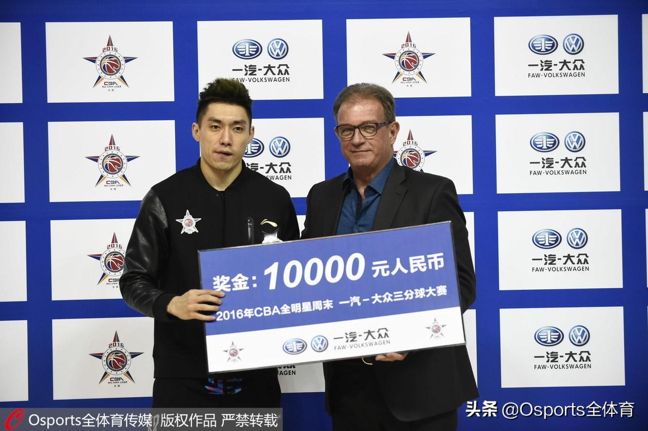 cba冠軍扣籃（CBA老照片回顧-趙泰隆包攬CBA全明星扣籃王、三分王）