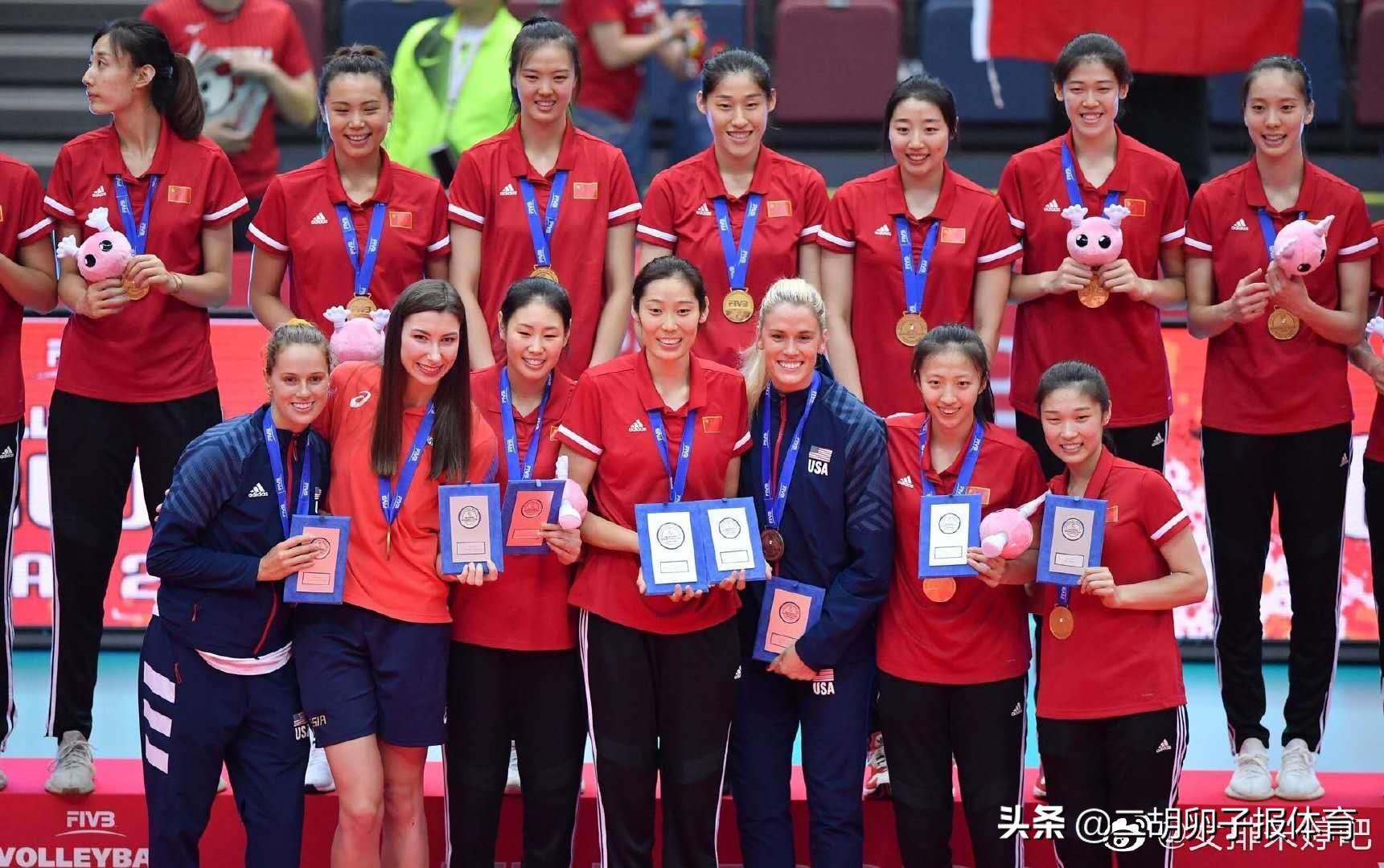 女排世界杯11連勝（回顧：2019年世界杯中國女排奪冠，四人入選最佳陣容）