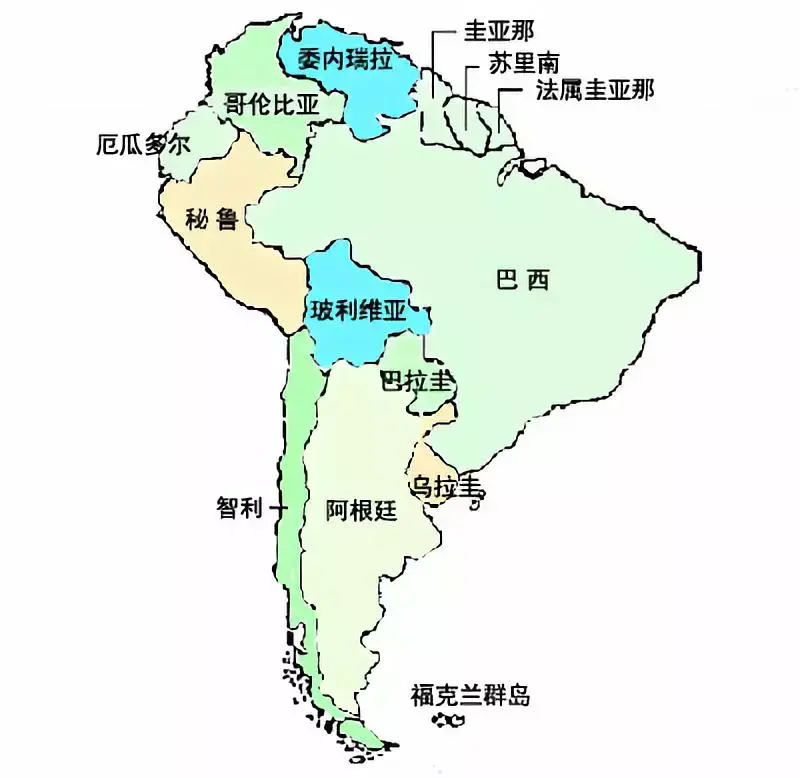 智利在地圖上的位置（智利南北長4000公里，東西僅寬100公里，怎么印地圖成為全民難題）