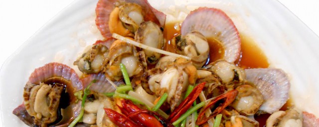 家常扇貝肉的做法