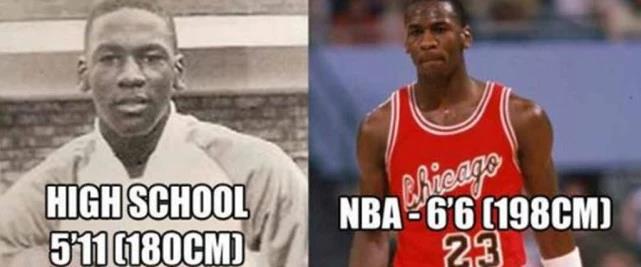 nba球星為什么高（NBA球星長高故事：喬丹靠一秘訣增17cm，威少和親兄弟身高差距大）