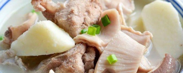豬肚山藥湯的做法竅門