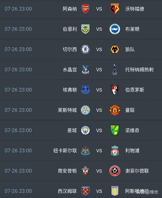 cctv5英超（今晚！英超末輪同時開戰，央視3平臺轉4場，CCTV5直播曼聯VS藍狐）
