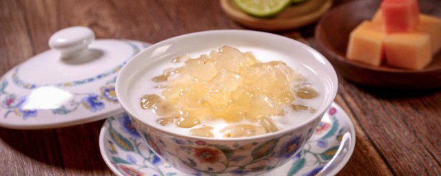 桃膠怎么食用方法