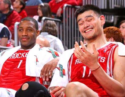 nba姚明火箭隊錄像（經典：2007年火箭VS爵士G1 姚明麥迪齊發力 火箭大逆轉！含錄像）