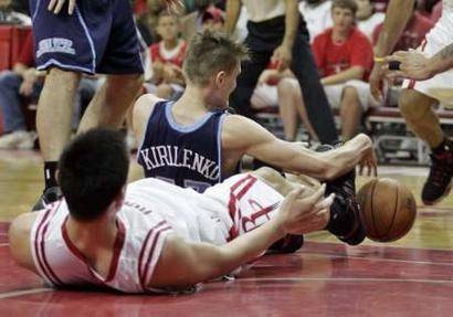 nba姚明火箭隊錄像（經典：2007年火箭VS爵士G1 姚明麥迪齊發力 火箭大逆轉！含錄像）