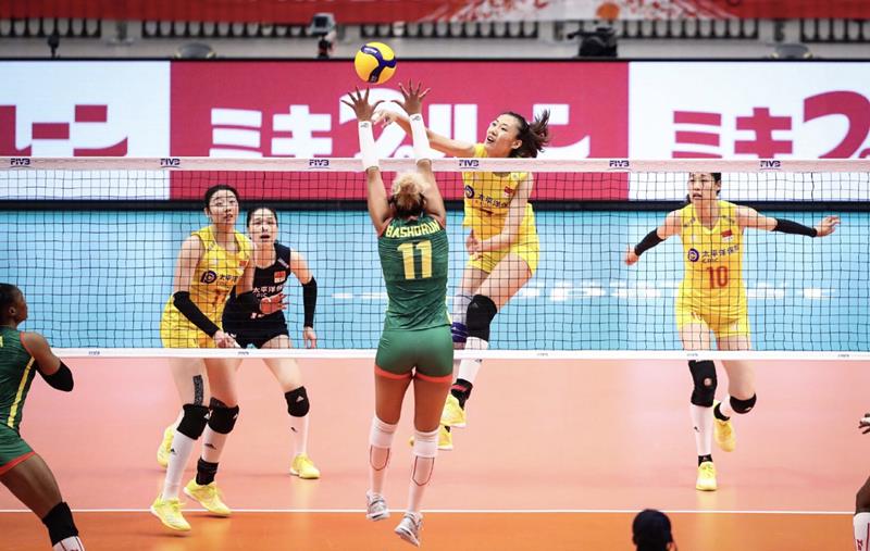 2019年女排世界杯對喀麥隆（女排世界杯對陣喀麥隆，蘭州女孩王媛媛首發打滿全場進賬5分）