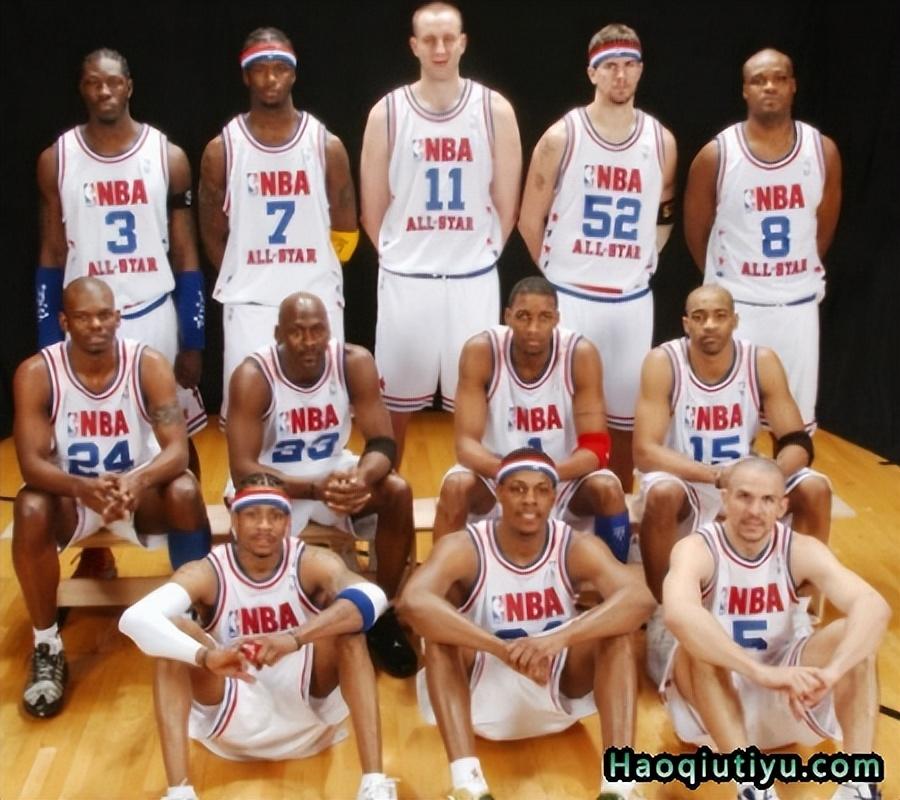 nba姚明火箭隊錄像（2003年NBA全明星正賽 全場高清錄像）