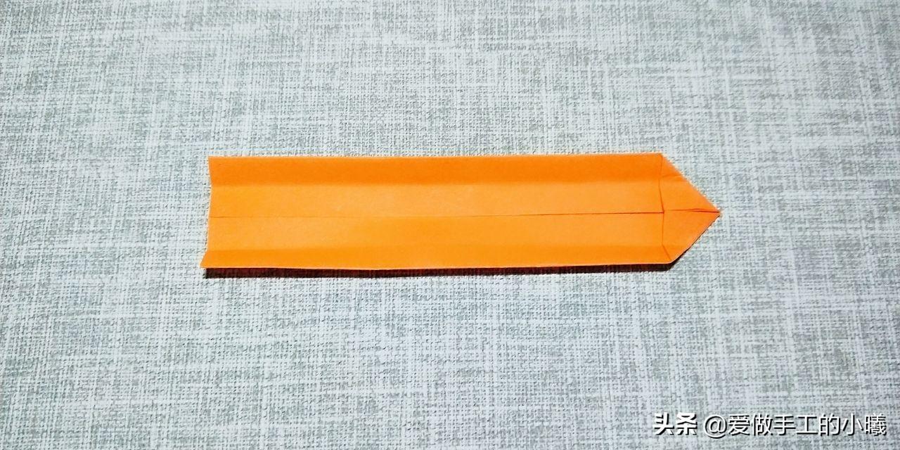 折一個火焰劍（幾步就能完成的折紙寶劍，簡單好玩不傷人，90后的記憶）