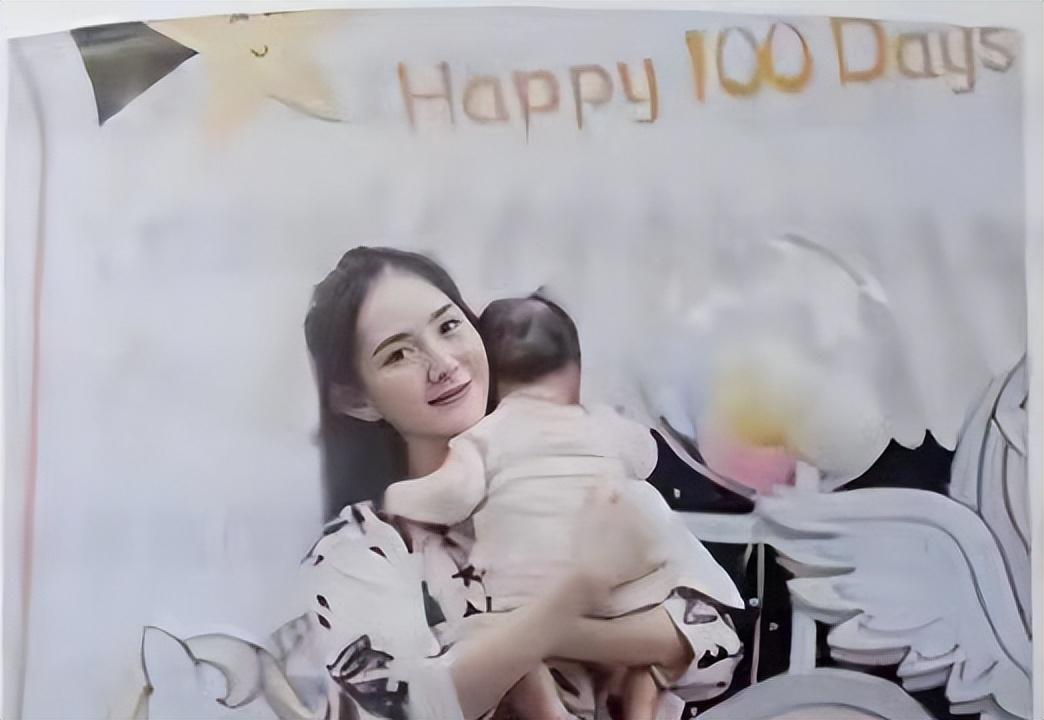 謝娜懷孕大肚照（謝娜四肢纖細挺大肚！首曝光女兒百日照，小咘芽肉嘟嘟太可愛）