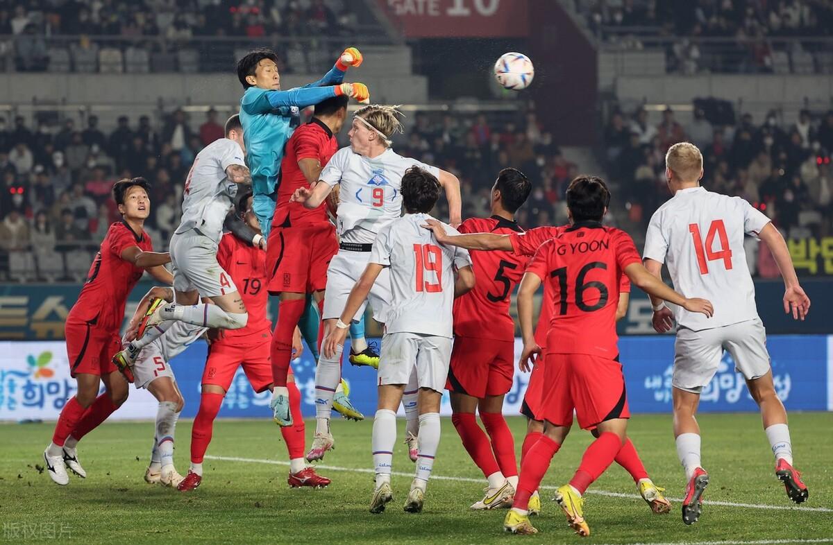 韓國世界杯足球賽（熱身賽-韓國1-0冰島 松旻揆頭球制勝 孫準浩替補踢半場 樸志洙傷退）