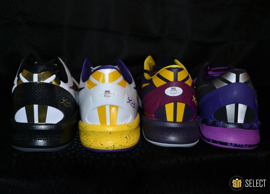 科比歷代戰靴（KOBE8代入坑籃球鞋經典配色回顧！Nike科比戰靴NBA上腳）