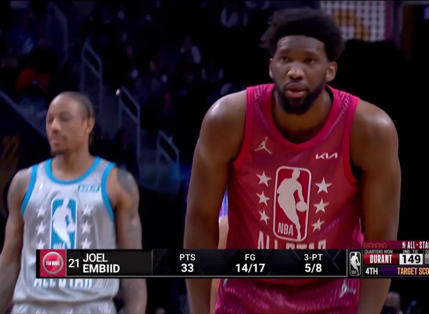 2022nba全明星賽回放（2022NBA全明星賽詹姆斯絕殺，庫里得50+MVP 杜160：163不敵詹）