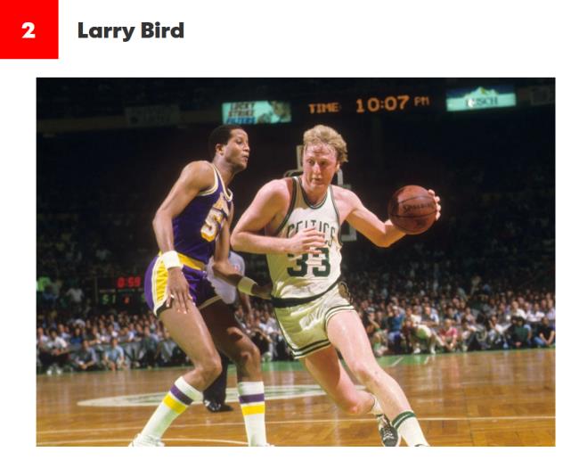 NBA歷史小前鋒排行榜（美媒評歷史Top20小前鋒：詹皇大鳥KD前3 小卡喬治甜瓜上榜）