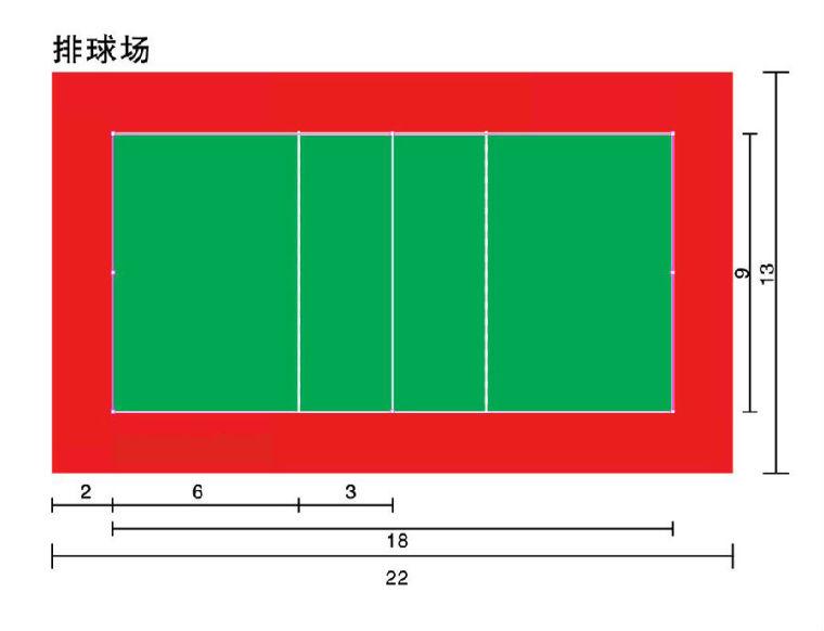 七人制足球門多大（景觀設計常用室外運動場地標準尺寸）