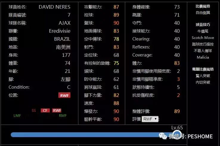 pes2009用初始球員好難（內(nèi)雷斯！實(shí)況足球端游（pes2019）巴西梅西！）