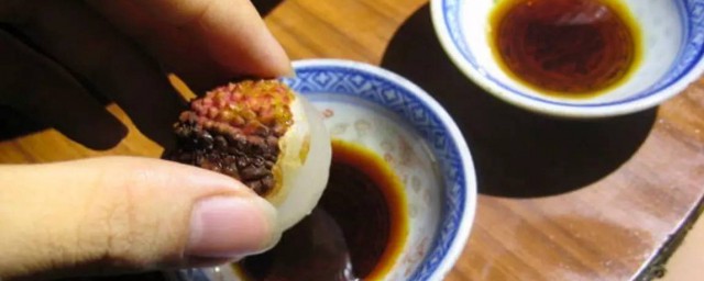 荔枝蘸醬油什么梗