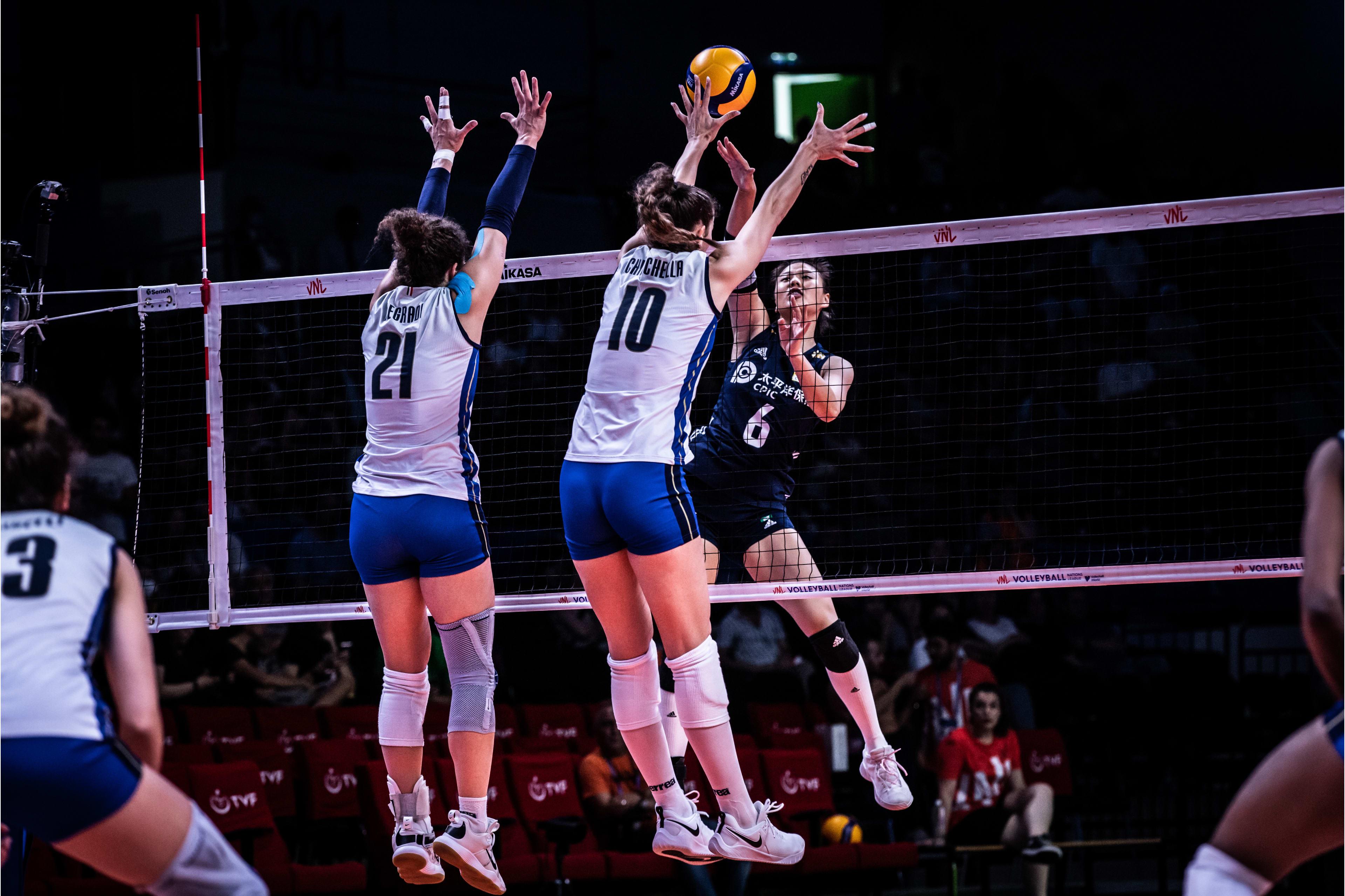 女排世界杯鷹眼挑戰統計（三連勝，中國女排3-1意大利隊，技術統計數據附后）
