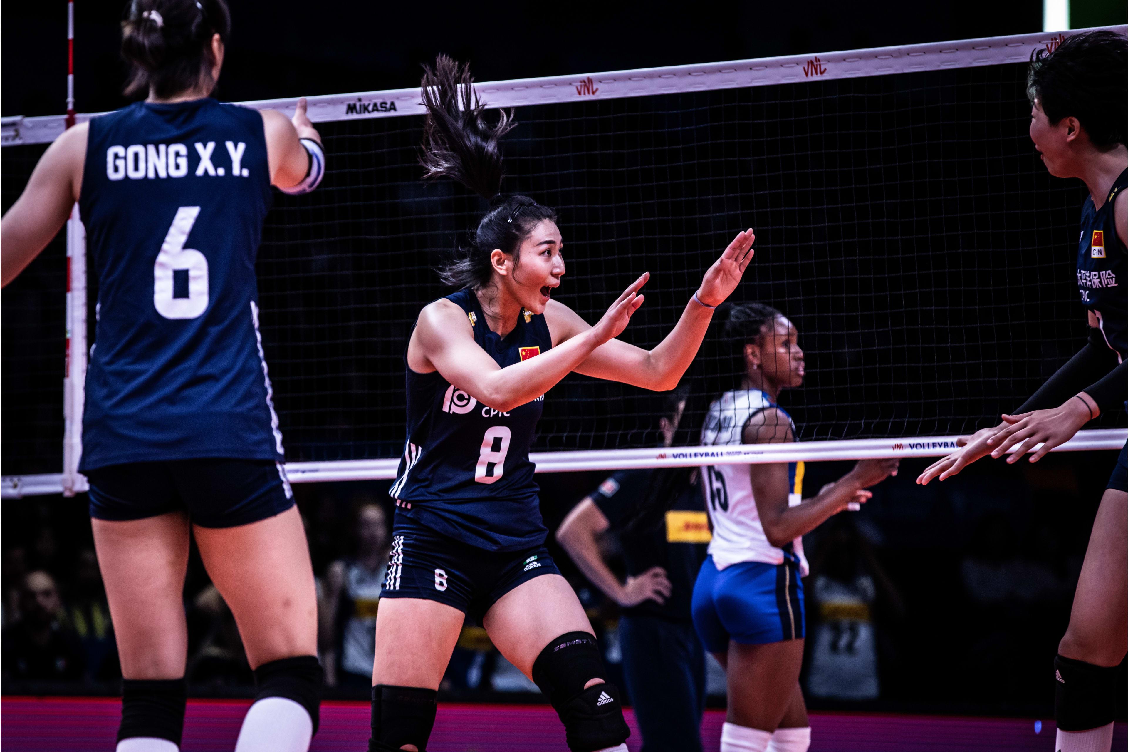 女排世界杯鷹眼挑戰統計（三連勝，中國女排3-1意大利隊，技術統計數據附后）